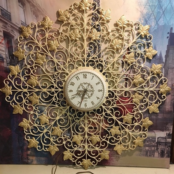 Rare Vintage Spartus Clock 34” - Picture 1 of 13